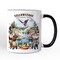Artistically Vibrant Yellowstone National Park Mug, Wildlife and Nature Gift and Souvenir